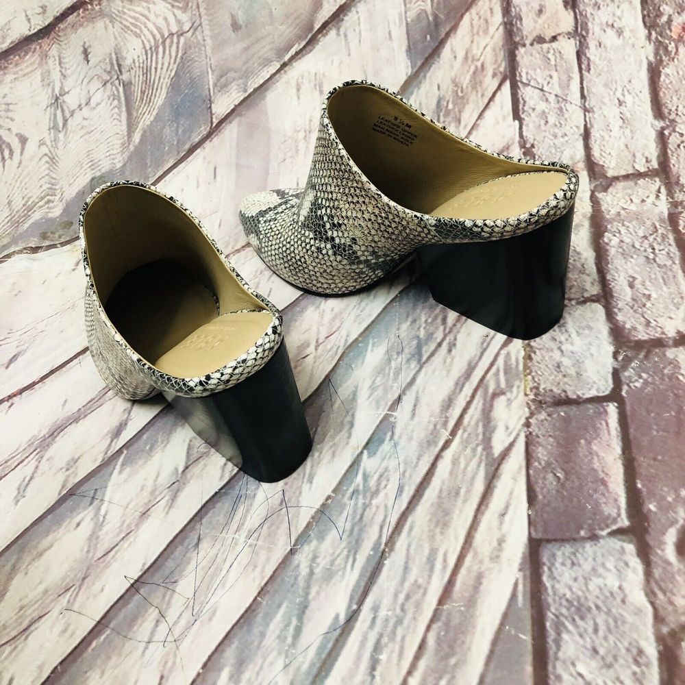 Able Local + Global Snakeskin Pattern Leather Mul… - image 4